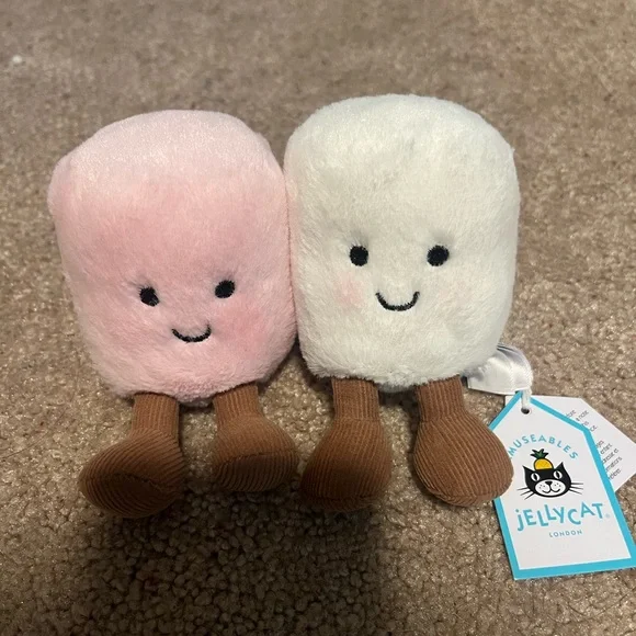 Jellycat Marshmallow Set New With Tags - Picture 2 of 8